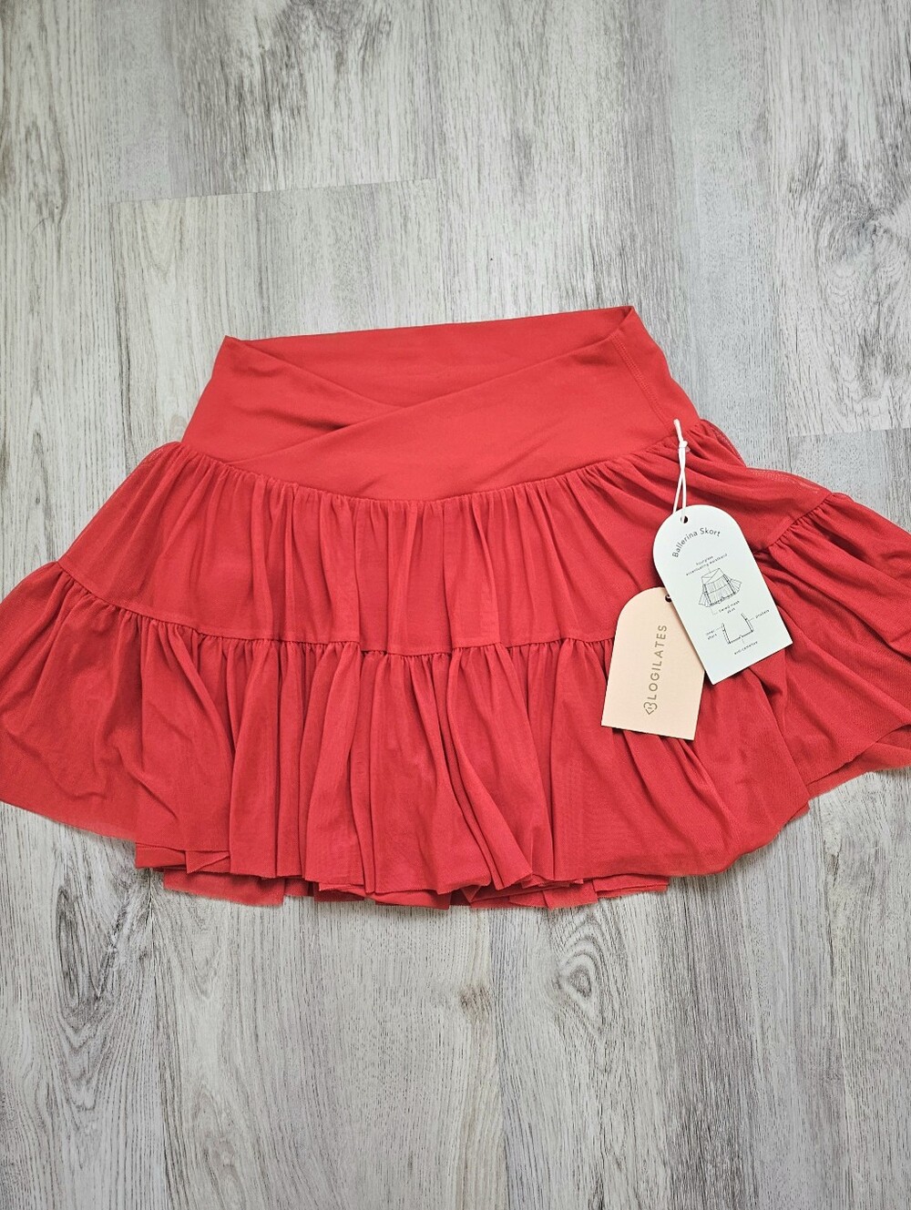 New Blogilates Tier Layered Ballerina Skort